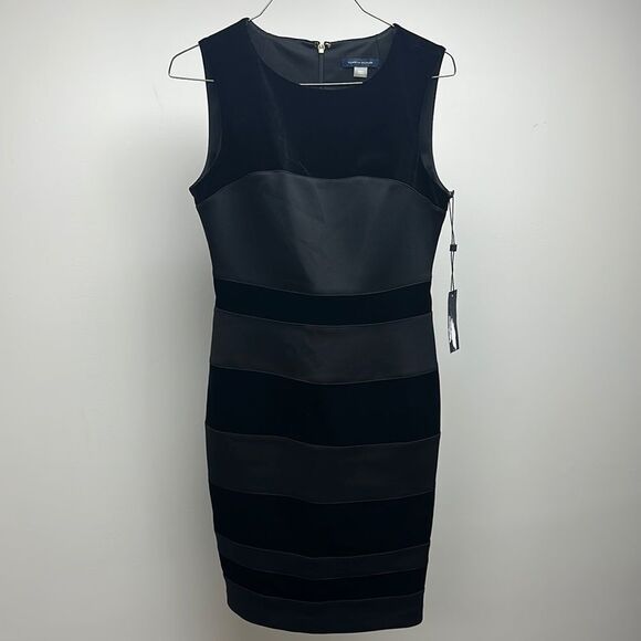 Beautiful Tommy Hilfiger Black Sleeveless Sheath Dress size 4 - Picture 2 of 8